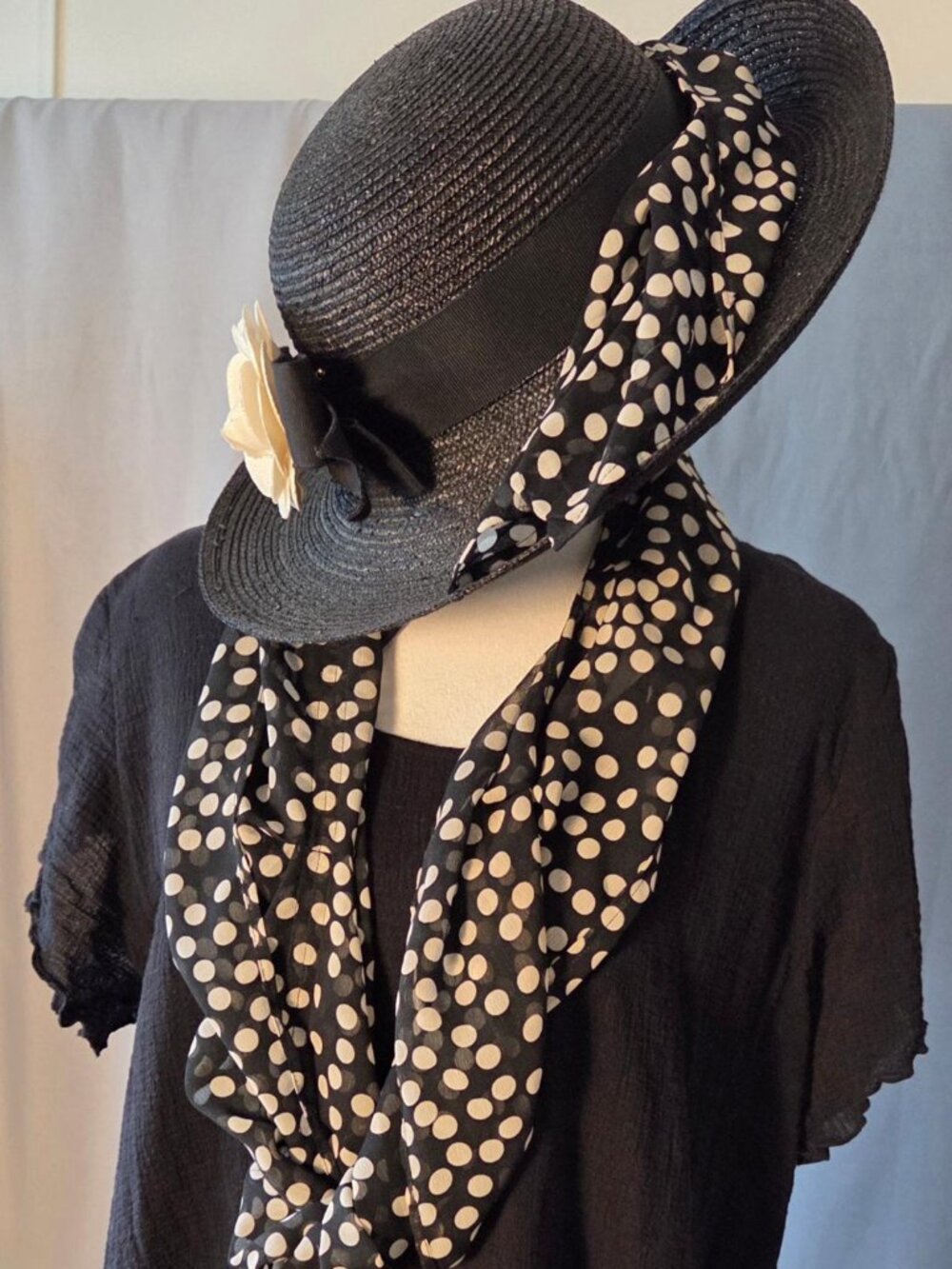 Vintage Nordstrom Made in Italy Hat Elegant Classic Wide Brim